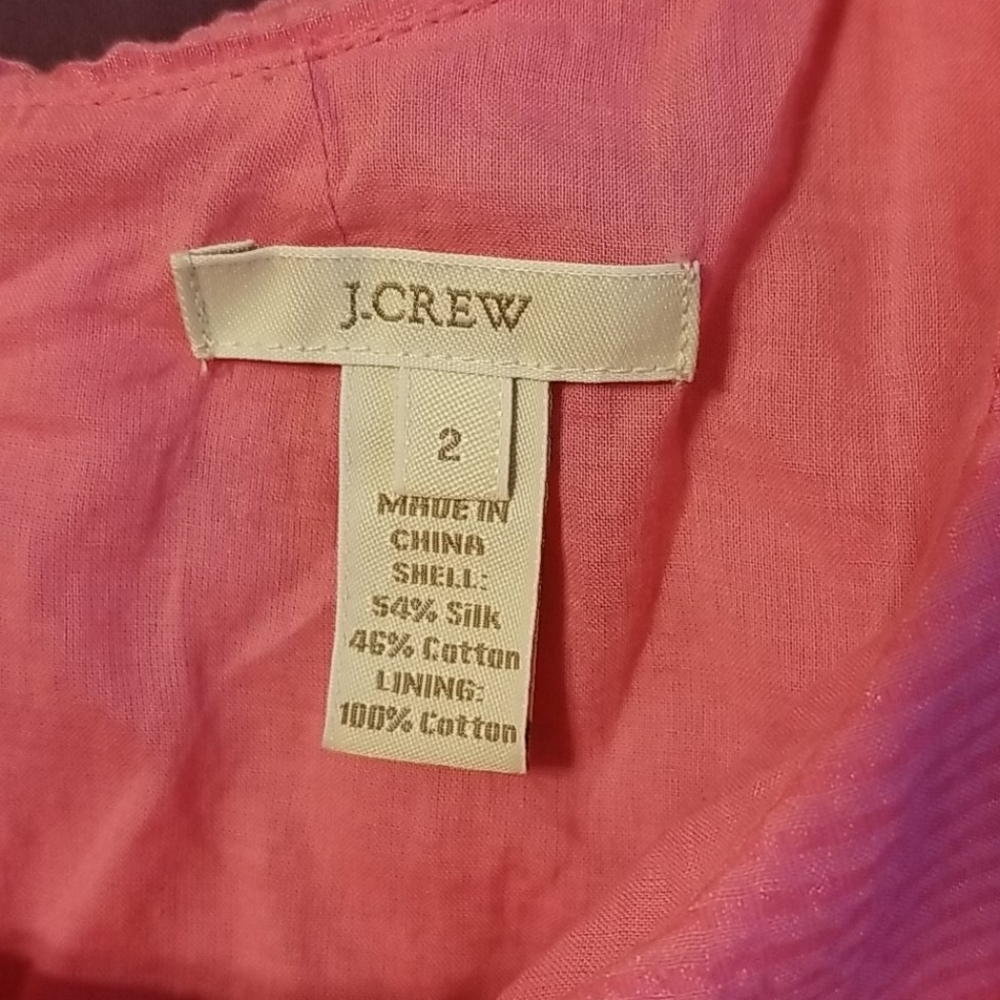 JCREW neon pink top - Picture 2 of 5